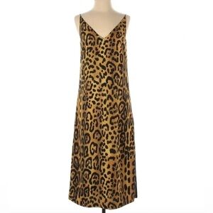 Adam Lippes - Leopard Print Cami Midi Dress